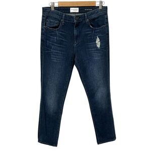 Parker Smith Relaxed Straight Dark Wash Jeans Size 4/27